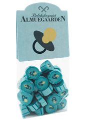 Almuegaarden Bolcher Lyseblå Sut 150 g
